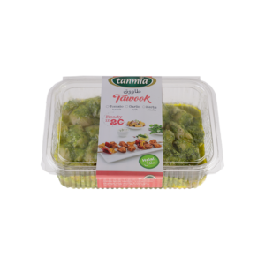 from Tanmia Kitchen Ready to Cook Marinated Taouk with Herbs in packaging