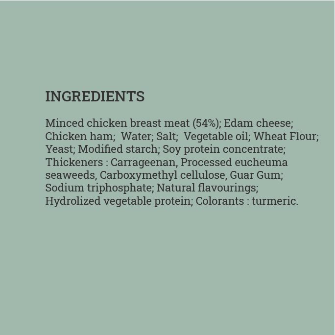 Cordon bleu ingredients