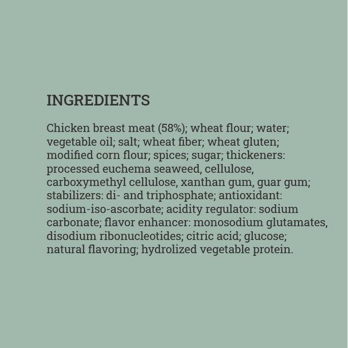 Zinger ingredients