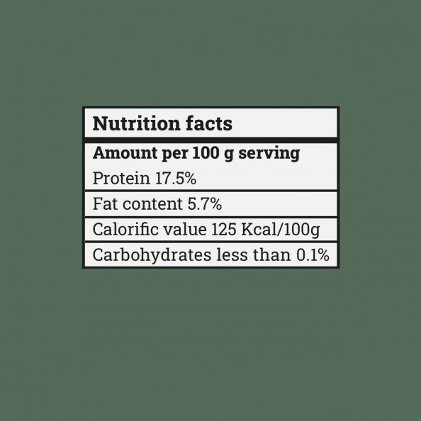 taouk with herbs nutrition fact